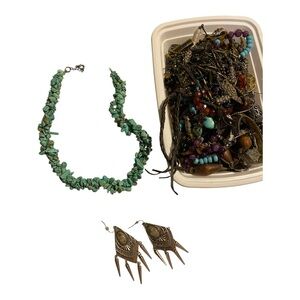 Box of Costume Jewelry